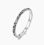 BAMOER Engraved Pattern Ring BAMOER Engraved Pattern Ring