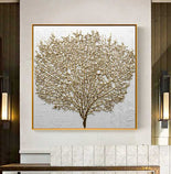 Abstract Golden Tree Pictures for Living Room No Frame Abstract Golden Tree Pictures for Living Room No Frame