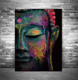 Buddha face on canvas no frame home decor Wall poster decoration Buddha face on canvas no frame home decor Wall poster decoration