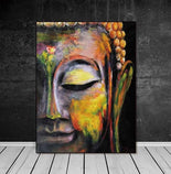 Buddha face on canvas no frame home decor Wall poster decoration Buddha face on canvas no frame home decor Wall poster decoration