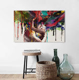 The Lovers Hug Portrait Poster Print The Lovers Hug Portrait Poster Print