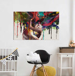 The Lovers Hug Portrait Poster Print The Lovers Hug Portrait Poster Print