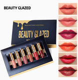 BEAUTY GLAZED 6 Colors Matte Lipstick Set BEAUTY GLAZED 6 Colors Matte Lipstick Set