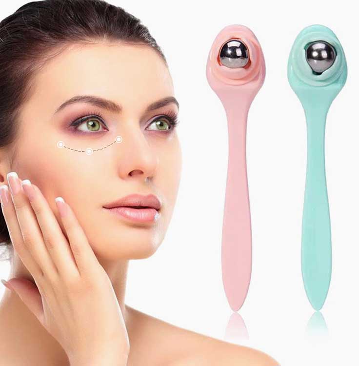 1 Pc 360 Degree Free Roller Ball Eye Massager Black Eye Ring Eye Bag Random Color 1 Pc 360 Degree Free Roller Ball Eye Massager Black Eye Ring Eye Bag Random Color