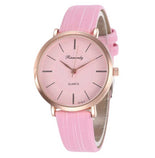 Simple dial design women's fashion watches