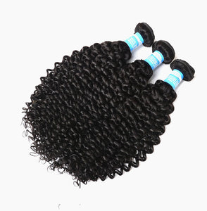 Brazilian Curly Human Hair Weave Bundles